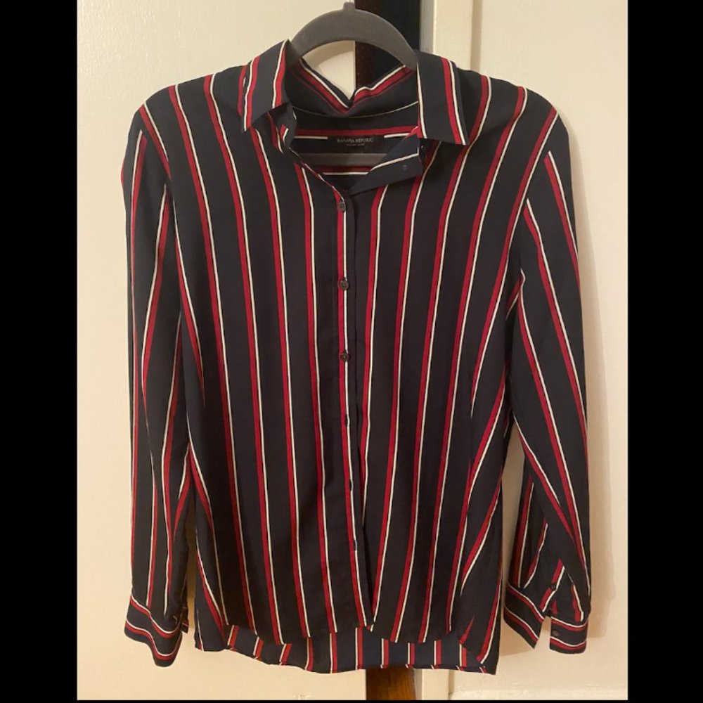 Banana Republic Silky Dillon Button Down